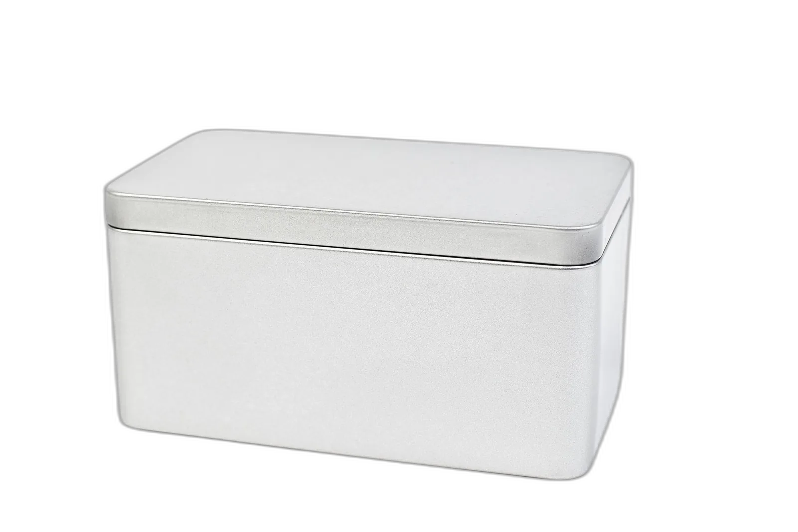 Rectangular tin box