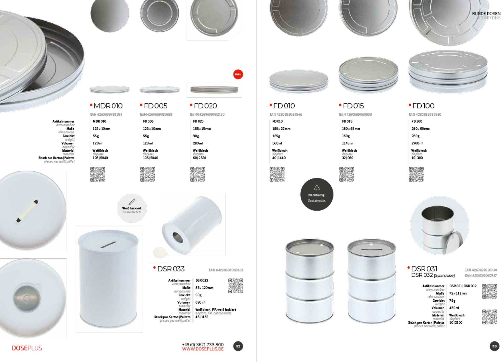 Complete Catalog of Tin boxes