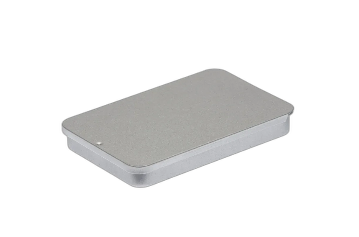 playing card storage with sliding lid