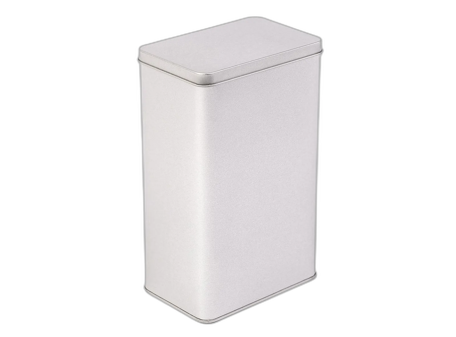 Rectangular storage tin box