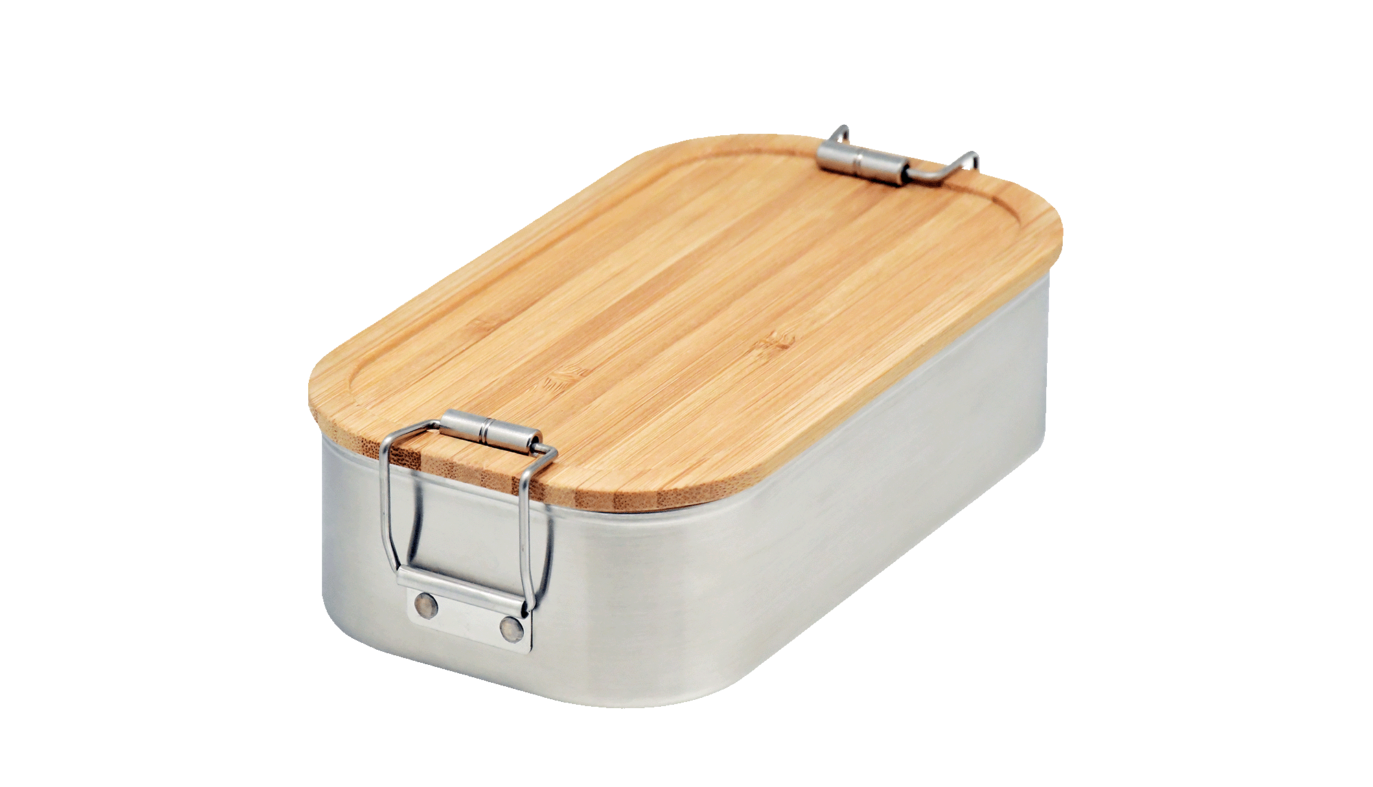 Lunchbox Edelstahl für Kinder mit Bambusdeckel – nachhaltig, langlebig und personalisierbar