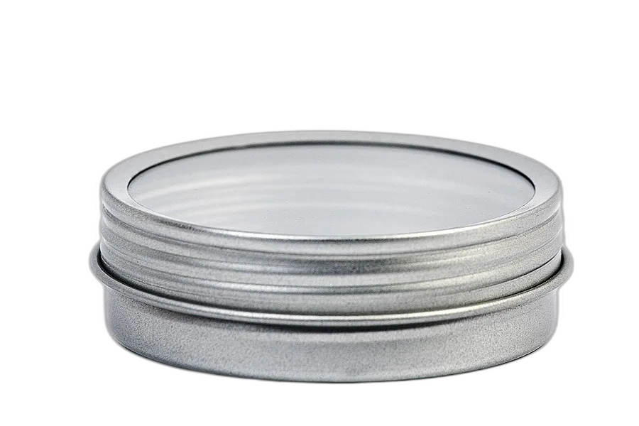 round tin case