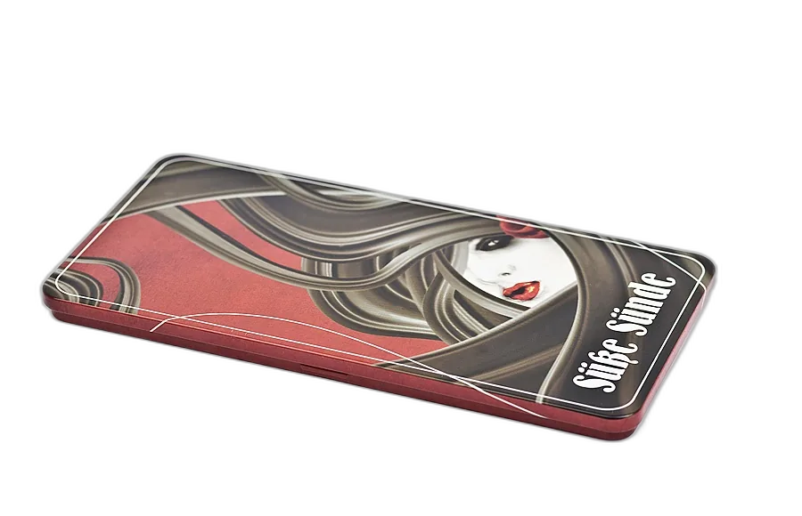 chocolate bar tin box - sweet sin