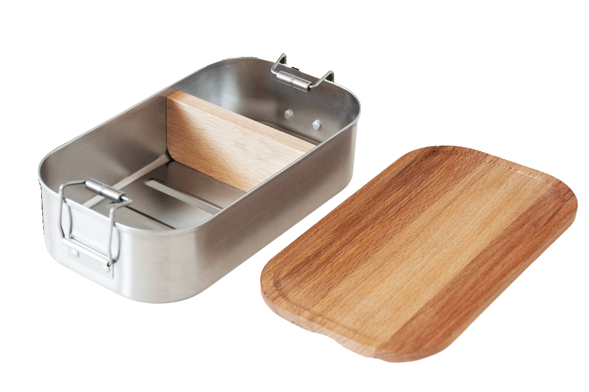 Beechwood Dividers for Lunch Boxes - Perfectly Organized