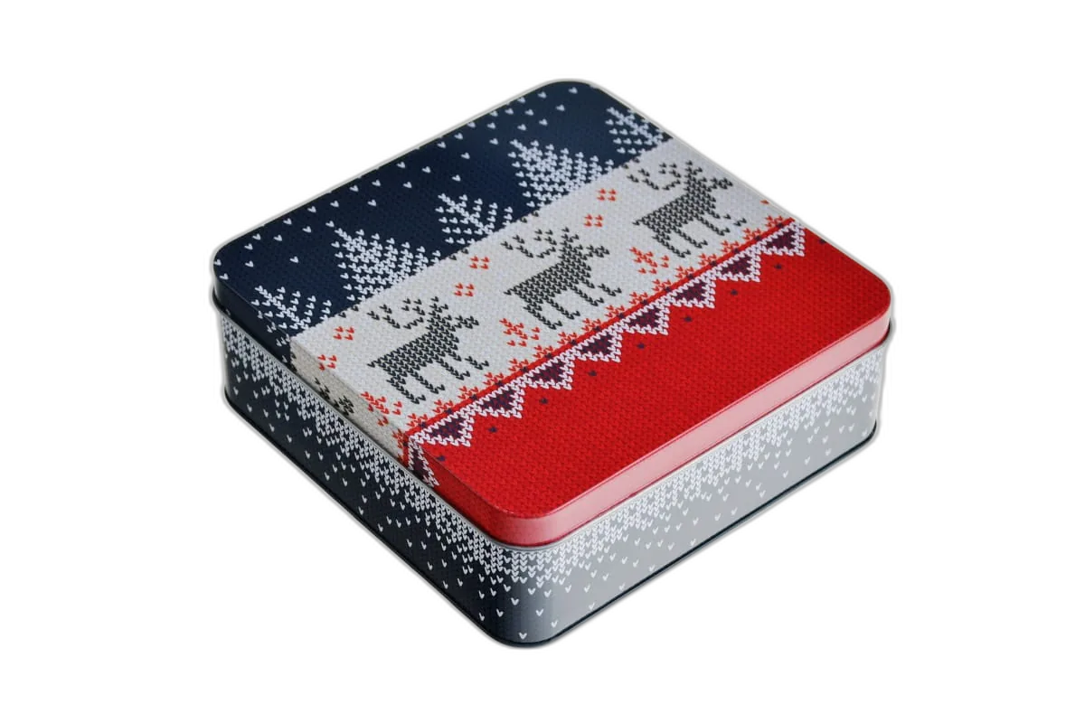 Christmas tin cases